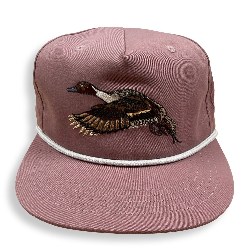 Duck Camp Pintail Duck Rope Hat Mauve Snapback Premium Outdoor Goods